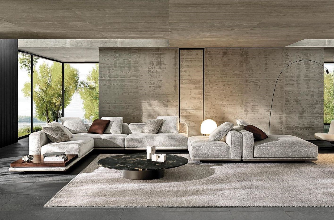 タイムレスなデザインと品格をたたえる家具ブランド「Minotti」