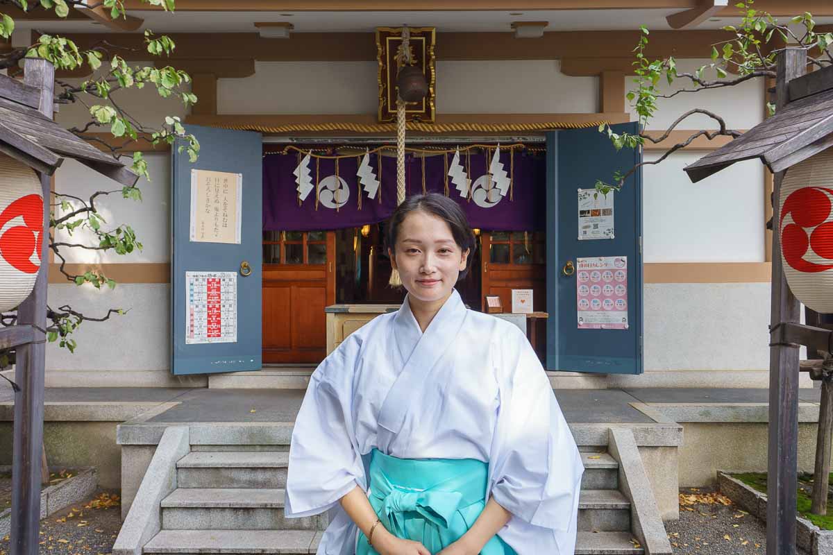 隠田神社宮司 船田さん